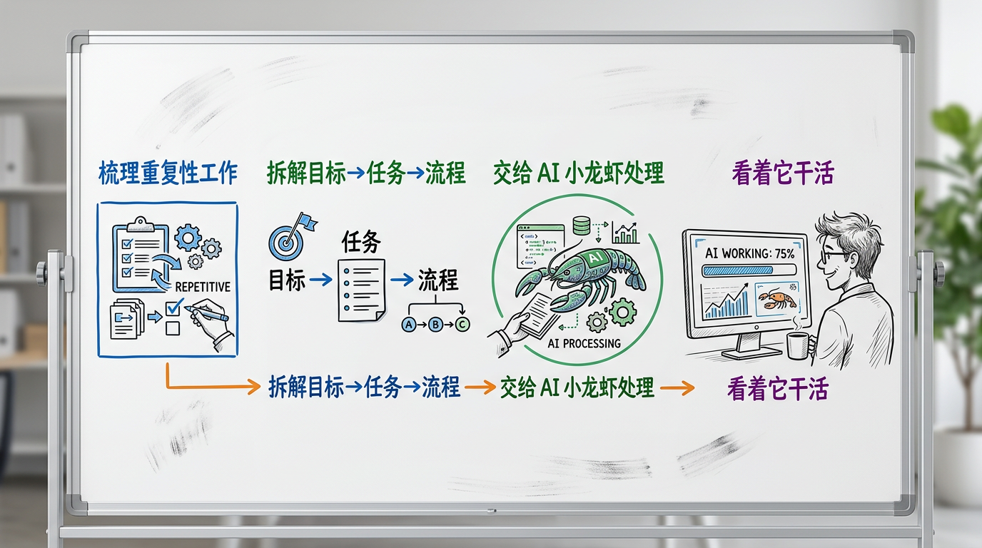 AI 正确使用方式流程图