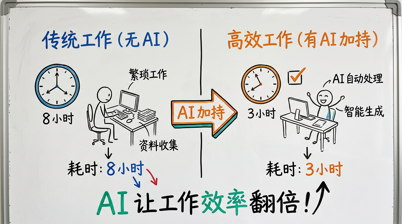 员工角度效率对比图