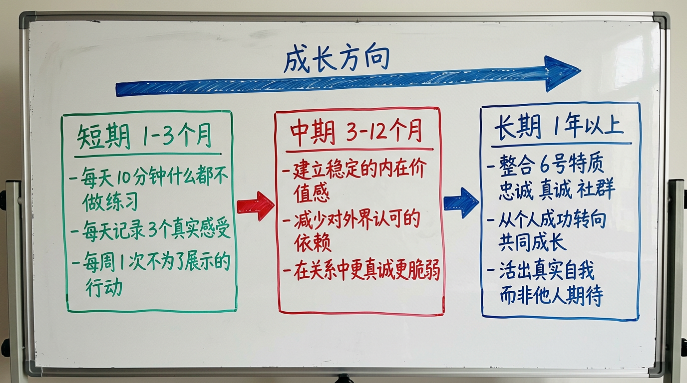 成长建议时间线图