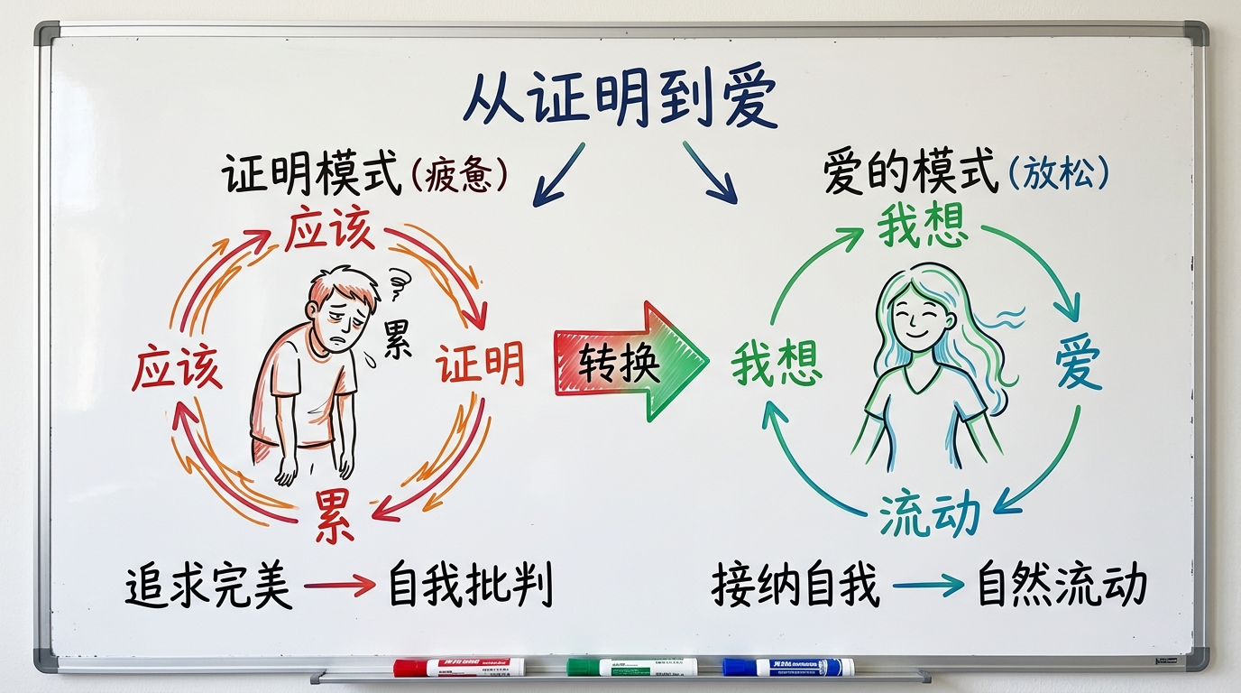 证明模式 vs 爱的模式